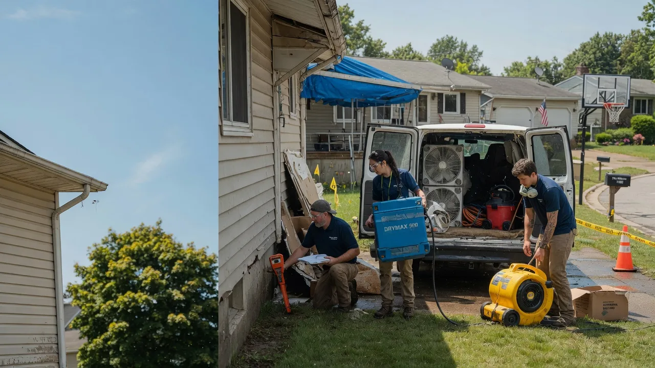 Ceiling Leak Cleanup in New Haven, MO near me