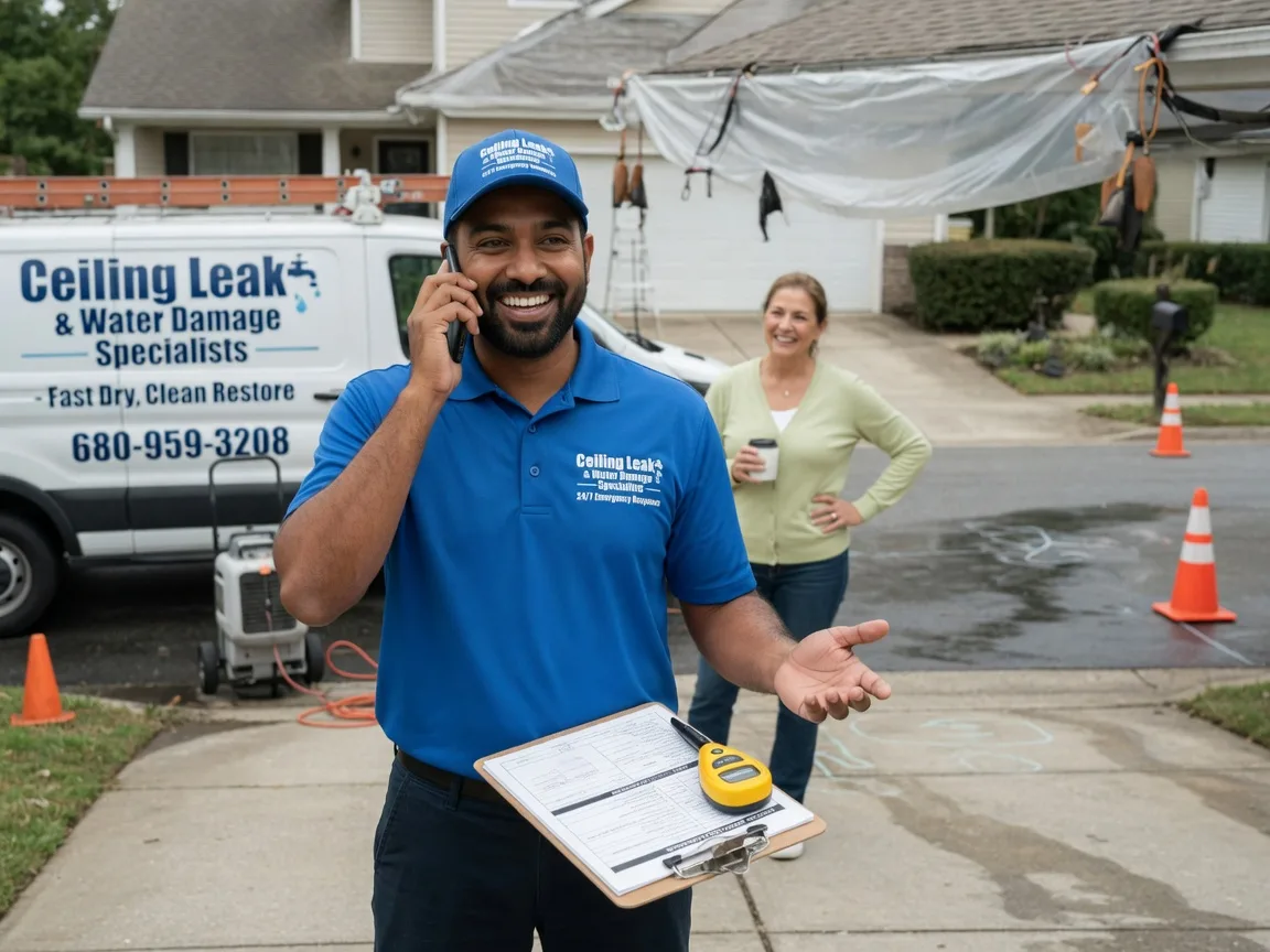 Ceiling Leak Cleanup New Haven, MO FAQs